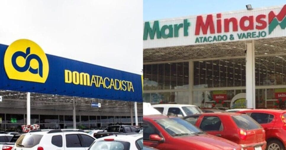 R$21B e 300 lojas: Mart Minas e Dom Atacadista são esmagados por supermercado nº1 de BH (MG) em 2025