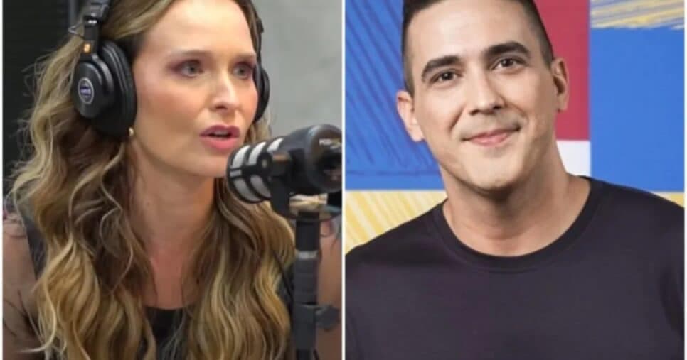 A atriz da Globo Fernanda Rodrigues e André Marques - Foto: Montagem
