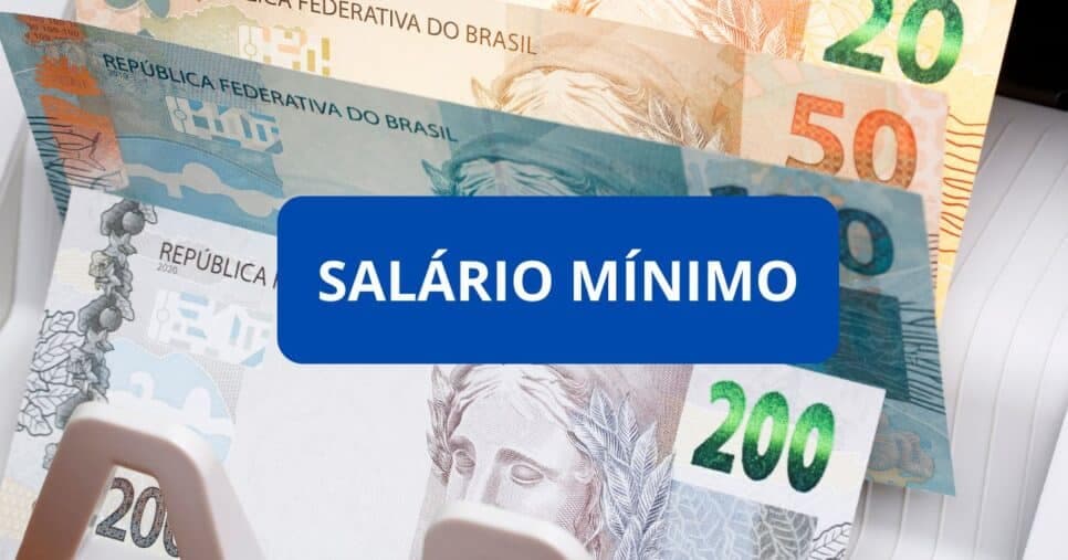 Salário mínimo reajustado em 8% paga R$1945 para lista de CLTs em 2026