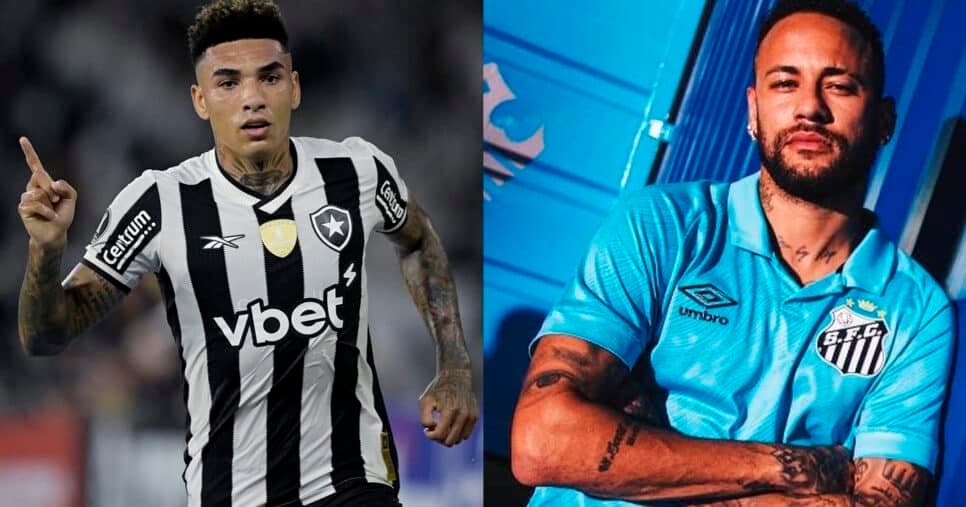 R$142M e Textor sem chão: Igor Jesus abandona Botafogo e vira reforço com Neymar no Santos