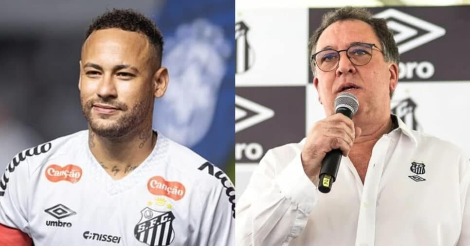 Dupla de Neymar e +1 dando ADEUS: Teixeira arma saída de 2 craques no Santos