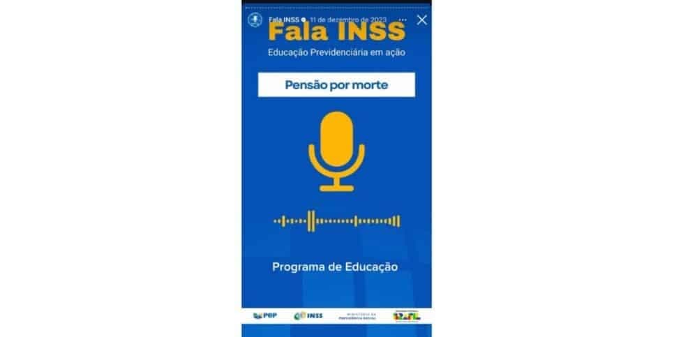 Programa educa do INSS (Foto: Reprodução / Instagram) Programa educa do INSS (Foto: Reprodução / Instagram)