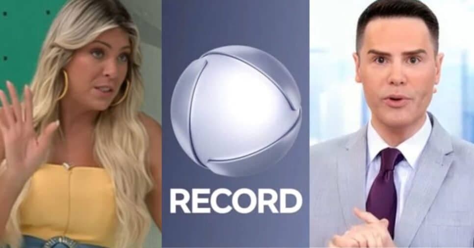 Record peita Luiz Bacci, diz que apresentador mente e sobra até para Renata Fan: "Aconteceu hoje"