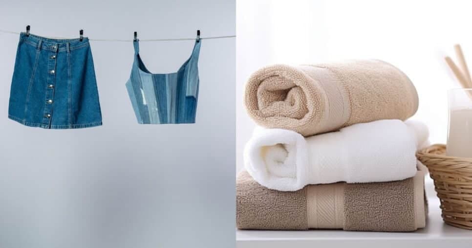 Lavadeira revela como secar a roupa em minutos com truque da toalha