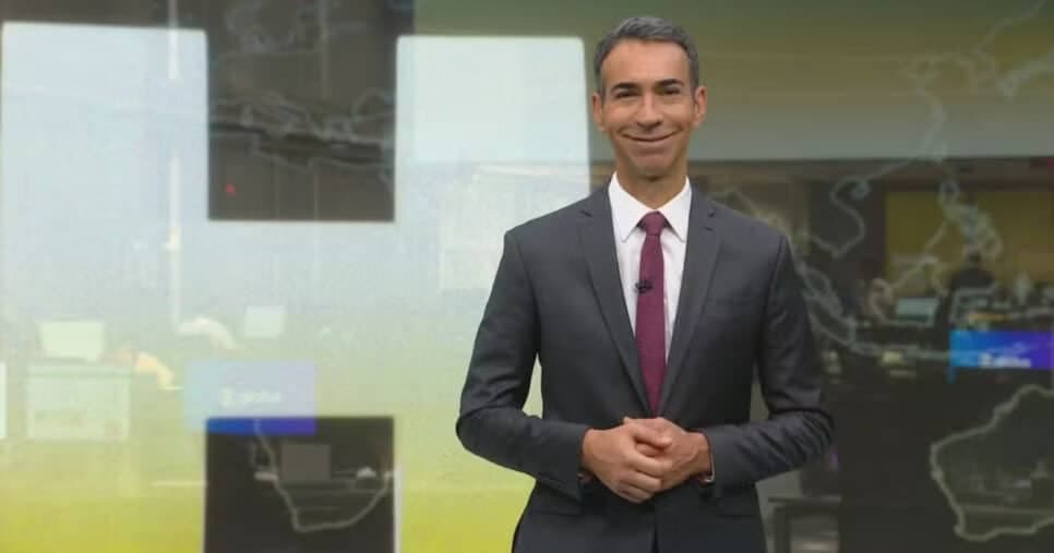O salário absurdo que César Tralli ganha como âncora do JH na Globo