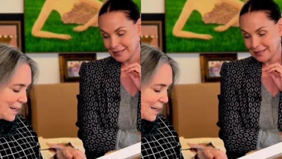 Regina Duarte e Carolina Ferraz ficam frente a frente após discussão, áudio vazado e briga