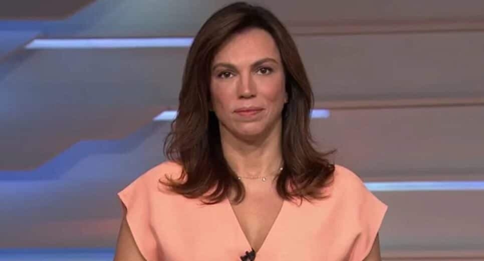 Morte do pai da jornalista a tirou do ar de última hora (Foto: Reprodução/ Globo)