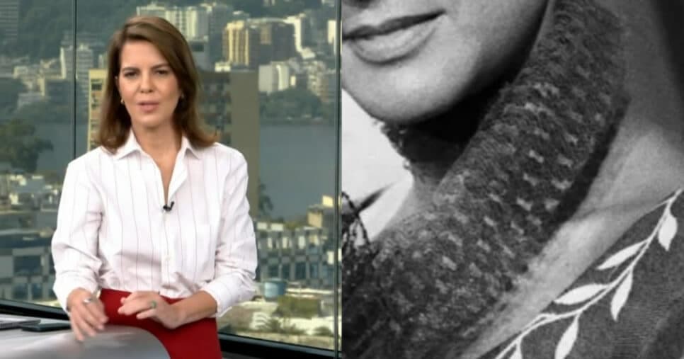 "Morreu hoje": Substituta de Ana Paula Araújo paralisa jornal na Globo com perda de atriz da emissora