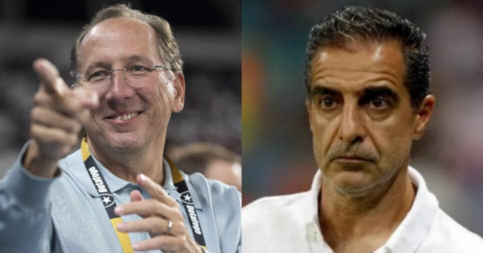 Textor libera PIX e substituto de Renato Paiva chega voando no Botafogo nesta segunda (7)