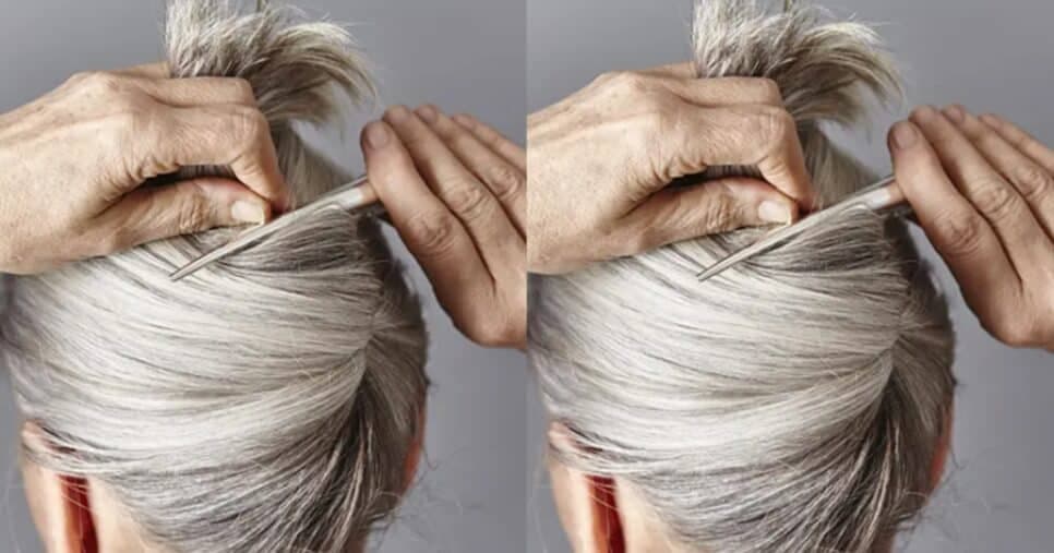 Cabelo branco - (Foto: Internet)