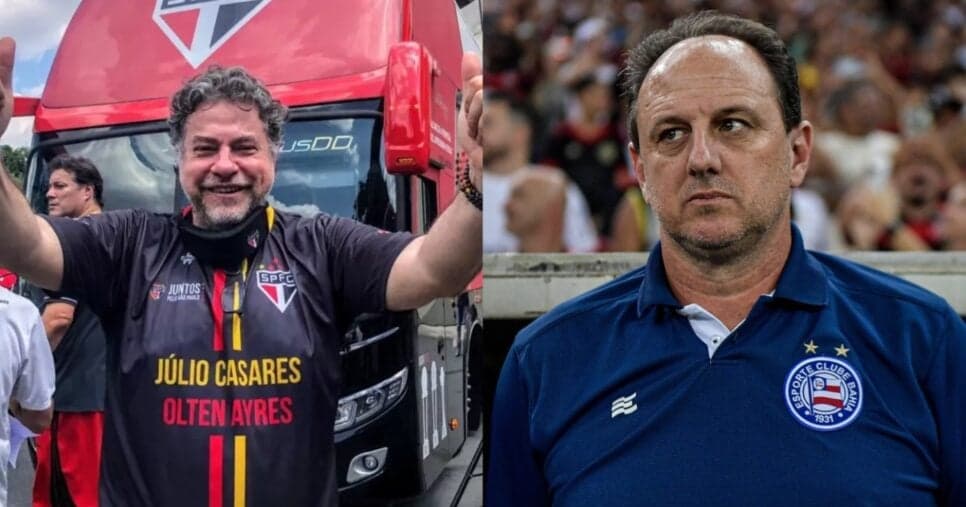 Rasteira em Ceni: São Paulo libera PIX e arranca craque das mãos do Bahia