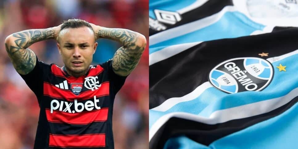 Desfecho de ida de Cebolinha, do Flamengo, ao Grêmio é cravado hoje (30)