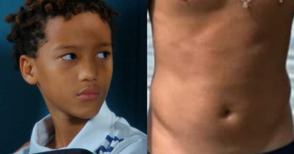 Ator mirim de Cheias de Charme, da Globo, virou um homem musculoso e está irreconhecível aos 22 anos