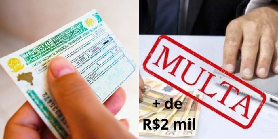CNH SUSPENSA e + de R$2 mil de multa: Lei de trânsito armada traz punição pesada aos motoristas em 2025