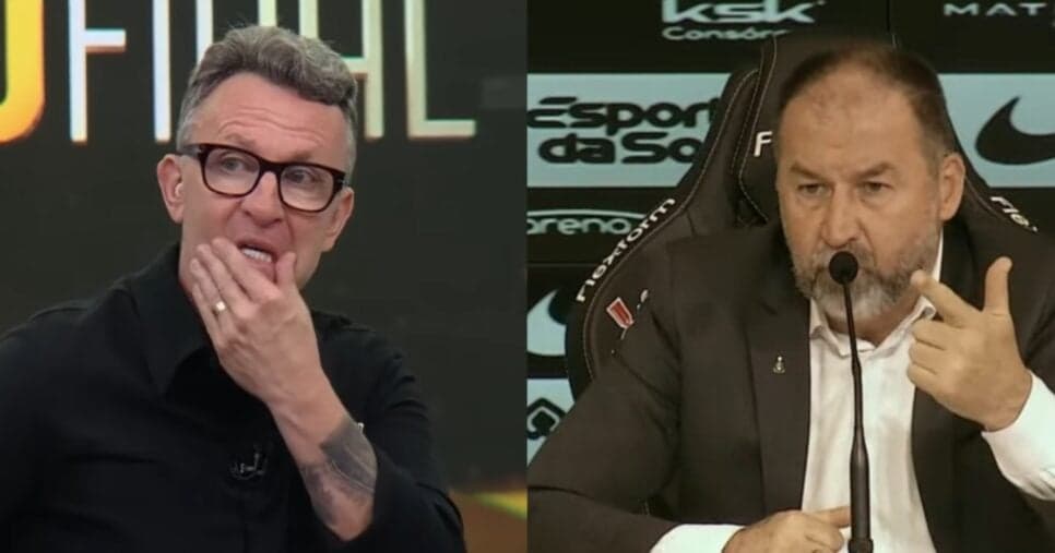 Augusto já pode arrumar às malas: Neto para Band com anúncio de ADEUS pra ser presidente do Corinthians
