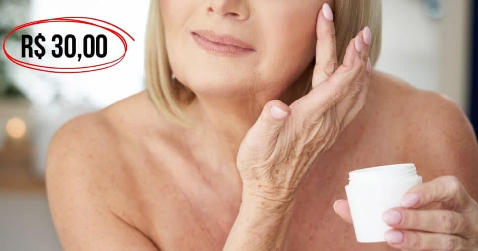 Pele jovem eternamente: Esse creme de R$ 30 acaba com manchas e reduz rugas