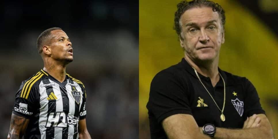 Cuca bate martelo e crava desfecho final de Caio Paulista no Atlético-MG