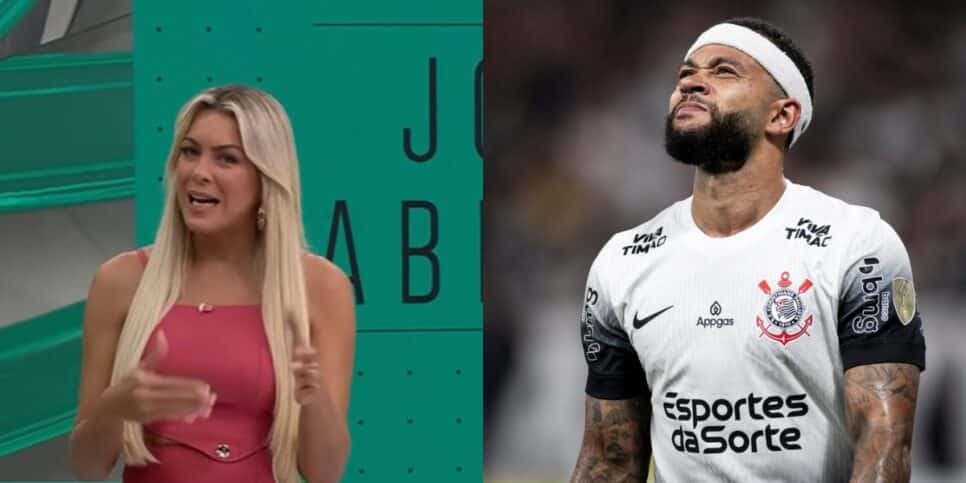 Renata Fan para Jogo aberto e confirma Depay e craque de R$90M fora no Corinthians