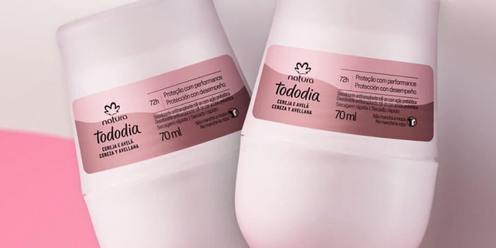 Desodorante Roll-on Tododia Cereja e Avelã Desodorante Roll-on Tododia Cereja e Avelã