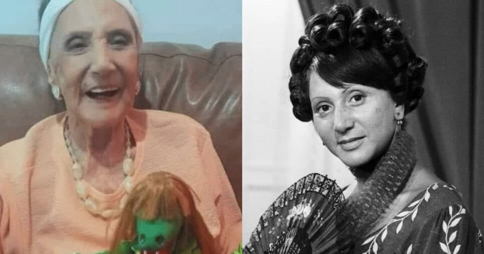 Dorinha Duval morreu aos 96 anos (Foto: Reprodução/Montagem TV Foco) Dorinha Duval morreu aos 96 anos (Foto: Reprodução/Montagem TV Foco)