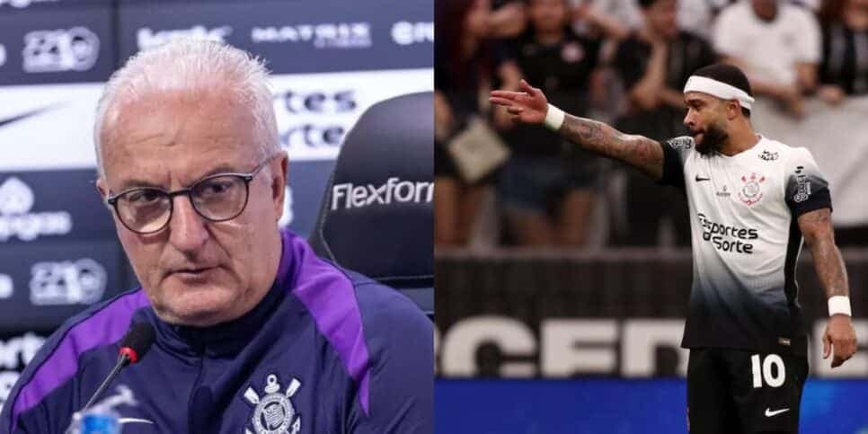 R$90M: Dorival confirma dupla de Depay no Corinthians para esquecer Yuri