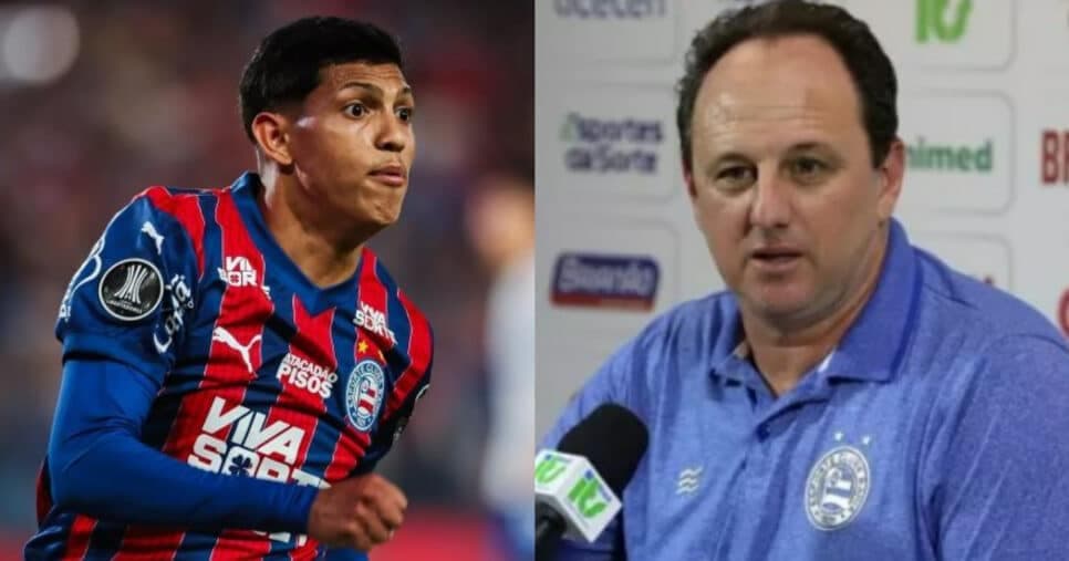 Dupla de Erick Pulga e +2: Rogério Ceni confirma debandada de 3 craques no Bahia