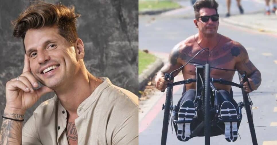 Fernando Fernandes, ex-BBB e apresentador do No Limite, emociona ao voltar a andar após 14 anos; imagens