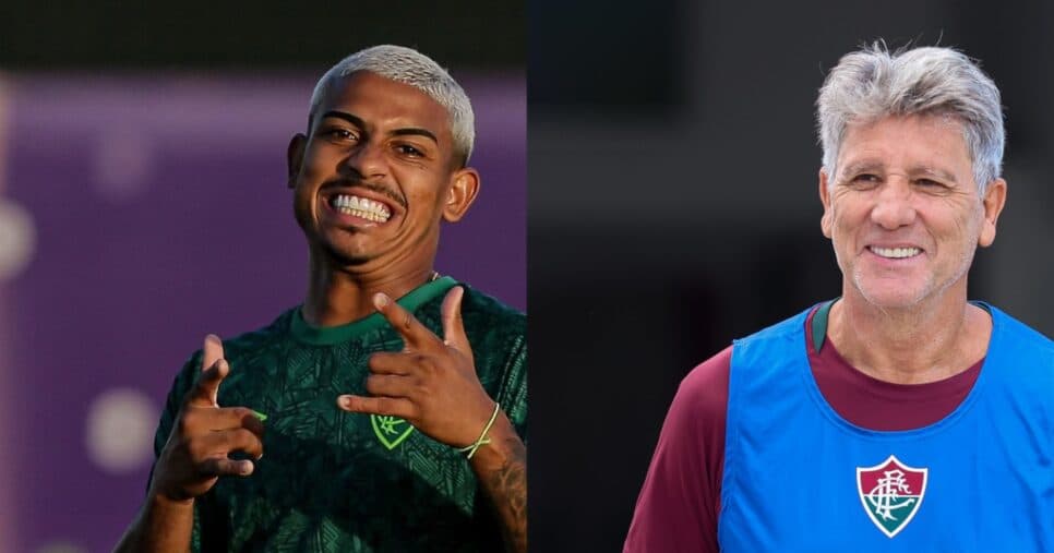 Renato Gaúcho ciente: John Kennedy tem retorno triunfal aprovado no Fluminense para fazer dupla com Ganso
