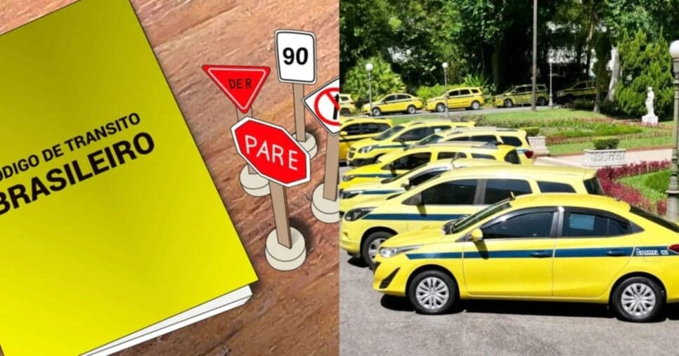 Lei de trânsito em vigor em BH, MG, na era Romeu Zema, chega com +1 proibição aos taxistas em 2025