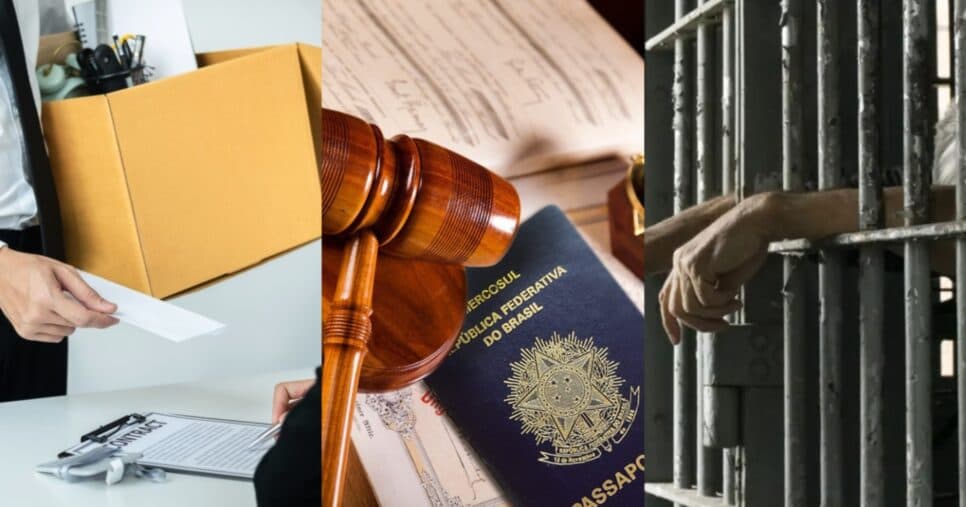 Demissão por justa causa e até cadeia: Lei trabalhista em vigor traz 2 punições por 1 atitude de CLTs