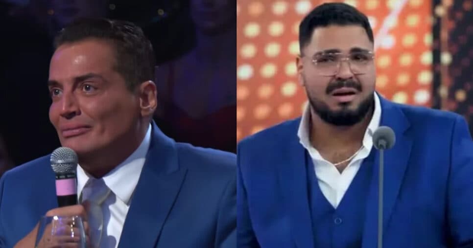 Léo Dias expõe estar cansado de Paulo Vieira em pleno Troféu Imprensa e é rebatido: “Eu marco”