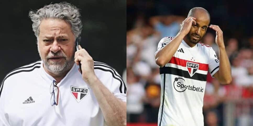 Casares autoriza a expulsão de dupla de Lucas e +1 medalhão no São Paulo