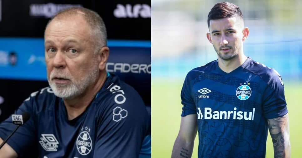 Mano Menezes avisado: Dupla de Villasanti tem demissão aprovada no Grêmio