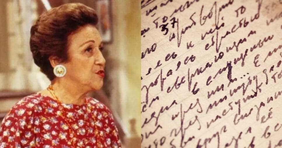 Atriz Nair Bello retorna em carta psicografada com mensagem do umbral: “Gritei em busca de perdão”