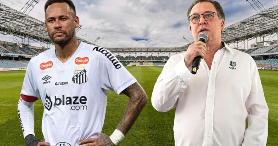 Saída de dupla de Neymar e chegada de craque de R$80MI: 2 viradas no Santos de Marcelo Teixeira