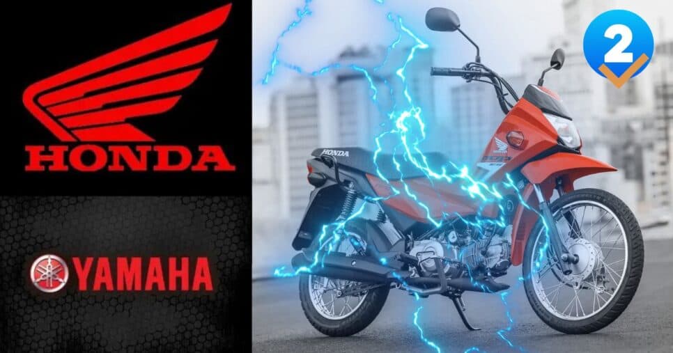 Na casa dos R$20 mil, fazendo 66KM/L e +: 2 motos da Honda e da Yamaha chegam pra aniquilar a Pop110i em 2025