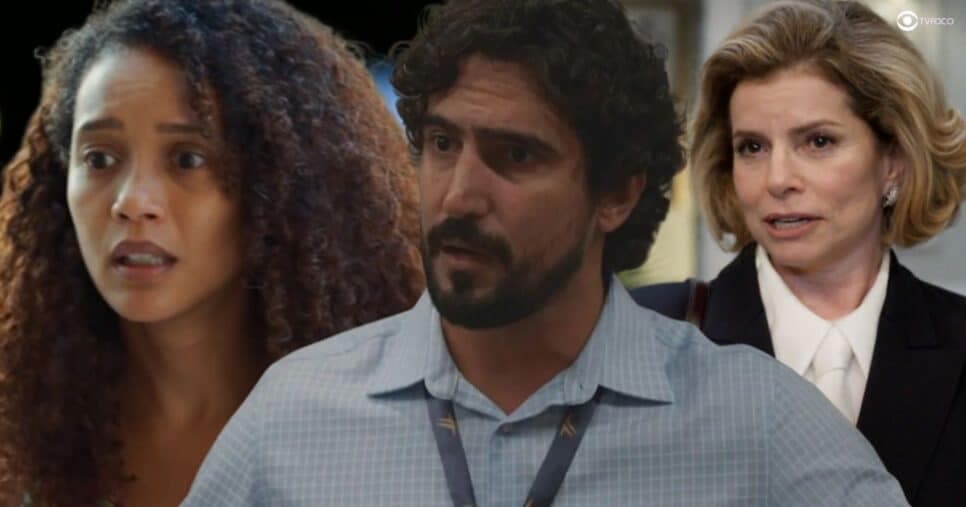 Raquel, Ivan e Odete em Vale Tudo (Foto: Reprodução / Globo / Montagem TV Foco)