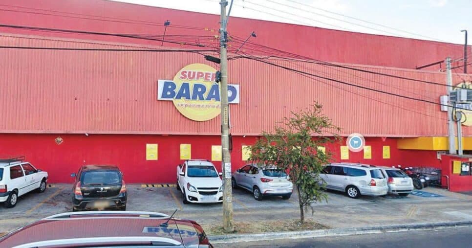Rede de supermercado Super Barão pediu pela recuperação judicial (Foto Reprodução/ Redes sociais) Rede de supermercado Super Barão pediu pela recuperação judicial (Foto Reprodução/ Redes sociais)