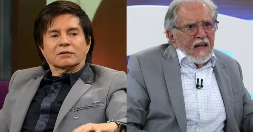 “Vontade de dar um soco”: Xororó e Carlos Alberto ficam frente a frente no SBT após briga em bastidor