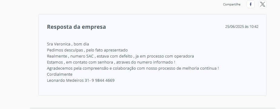 Resposta da Kiprato (Foto Reprodução/Reclame Aqui)