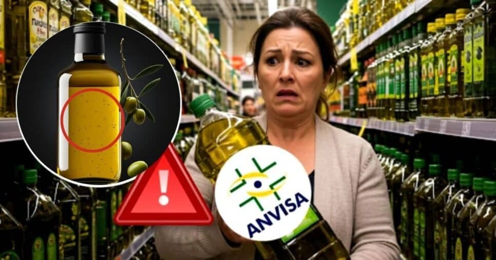 Chegou a vez do Azeite: Veja as 6 marcas proibidas pela ANVISA em 2025