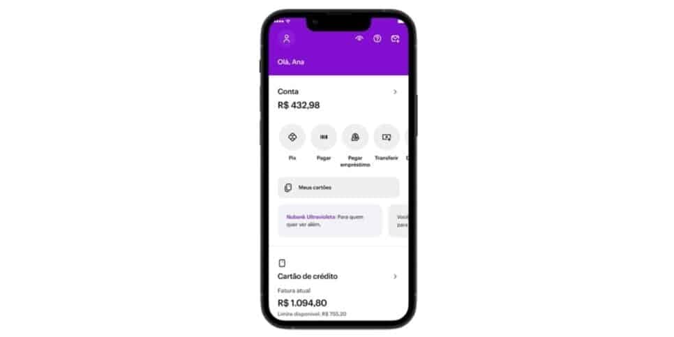 Aplicativo Nubank (Foto: Reprodução / site oficial)