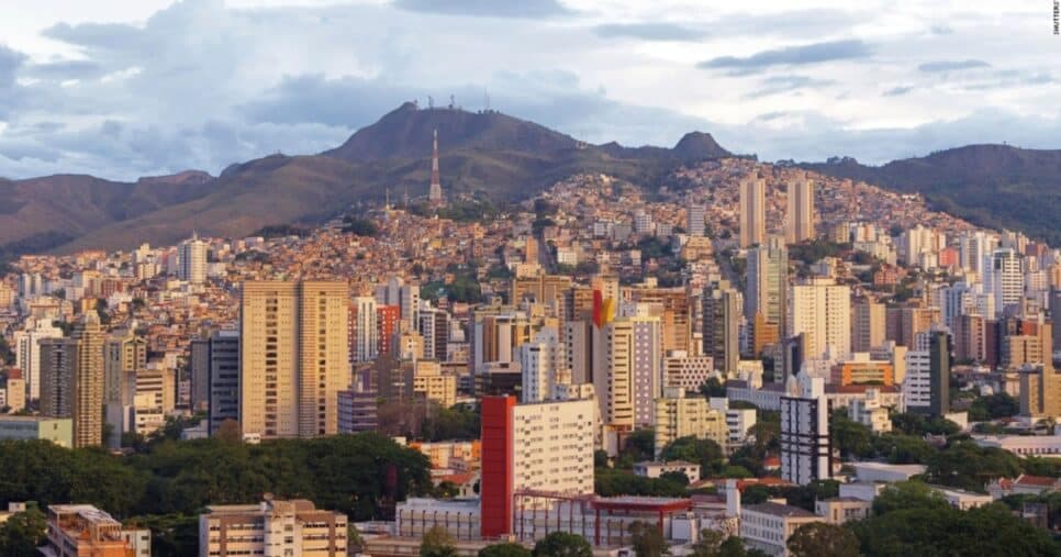 A cidade de Belo Horizonte, em Minas Gerais (Foto: Reprodução/ Internet)
