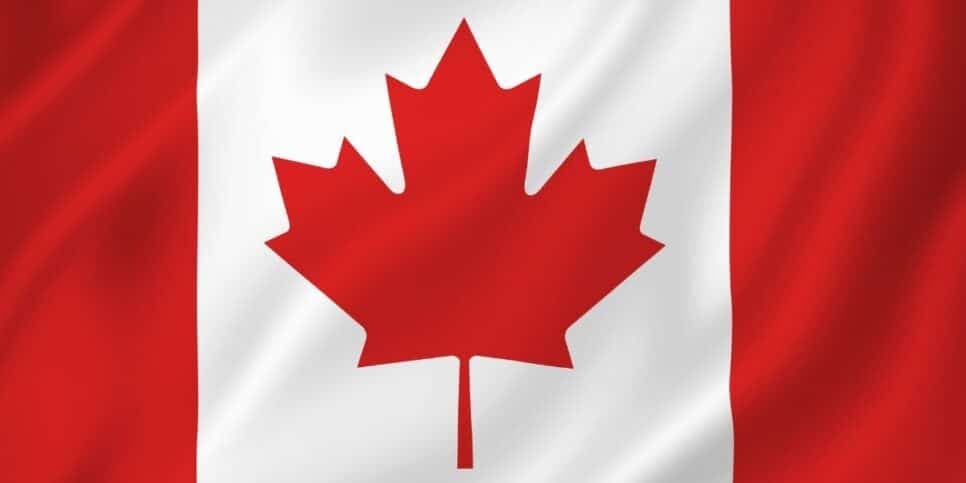 Bandeira do Canadá (Foto: Canva)
