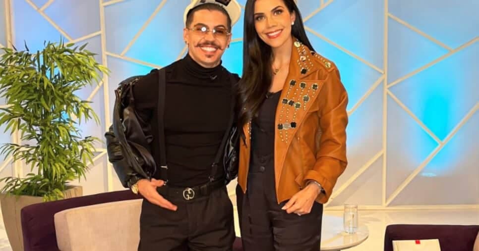 Biel e Daniela Albuquerque no Sensacional, da RedeTV! - Foto: RedeTV!