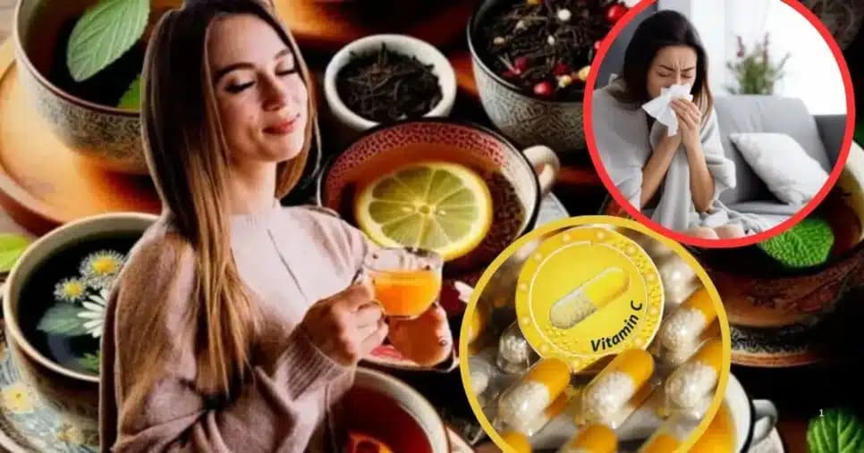 Chá de vitamina C com quatro ingredientes previne infecções no frio