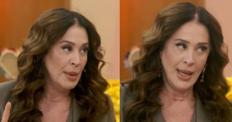 Na TV, Claudia Raia afirma ter chegado no fundo do poço e detalha situação: "Sofri uma intervenção dos filhos"