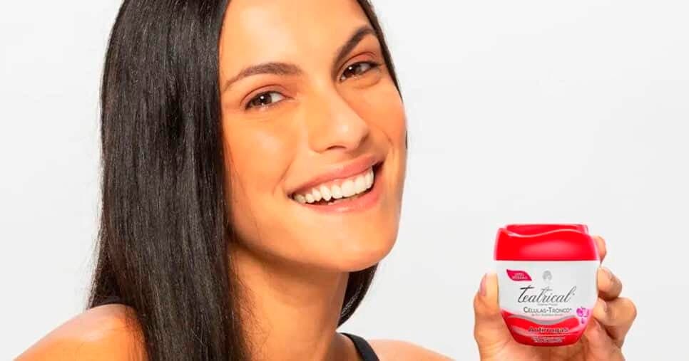 Creme Facial Teatrical Antirrugas Com 100g (Foto: Reprodução) 