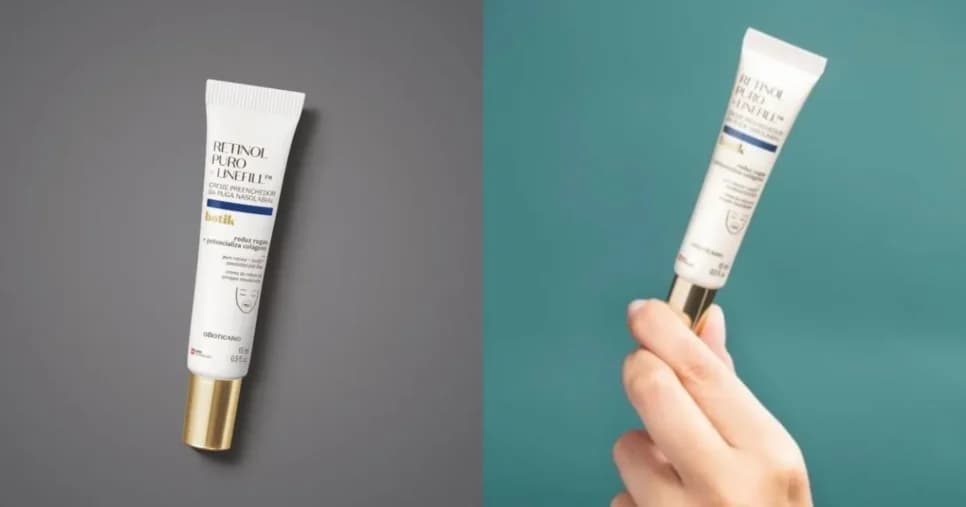 Creme do Boticário com retinol