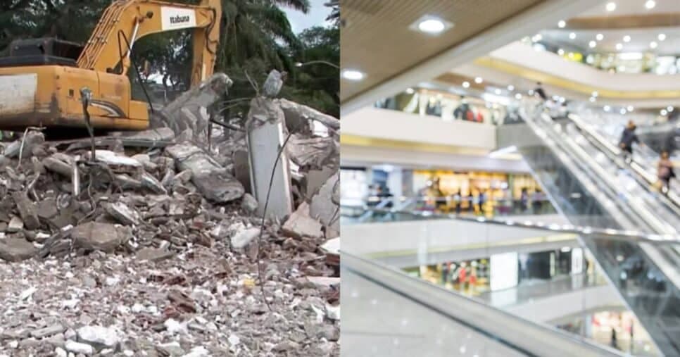 Adeus: A demolição de shopping amado da Bahia e clientes sem acreditar
